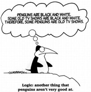 Penguins are Black and White